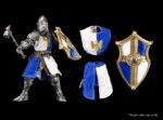 Mythic Legions: Reinforcement 3 Action Figure Accessory Order of Eathyron Tunic Set - immagine 3