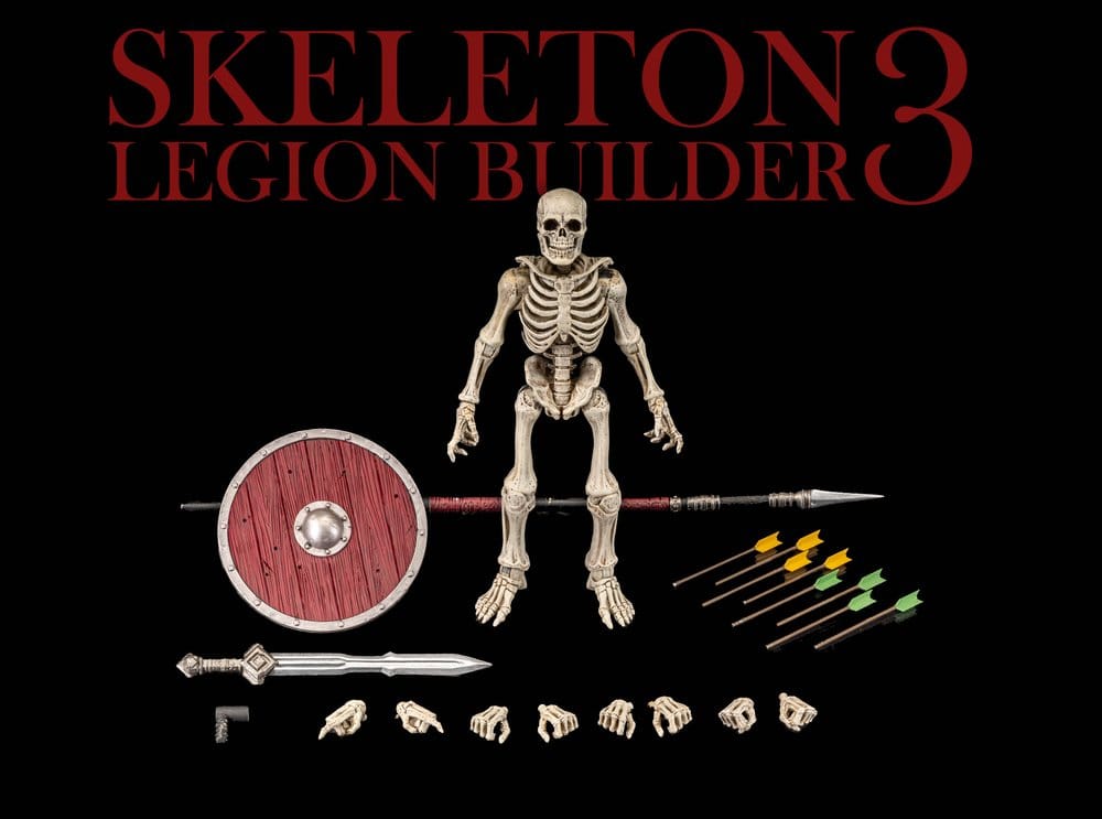 x_fhtd-sklebu3 Mythic Legions: Reinforcement 3 Action Figure Skeleton Legion Builder 3 - immagine 1