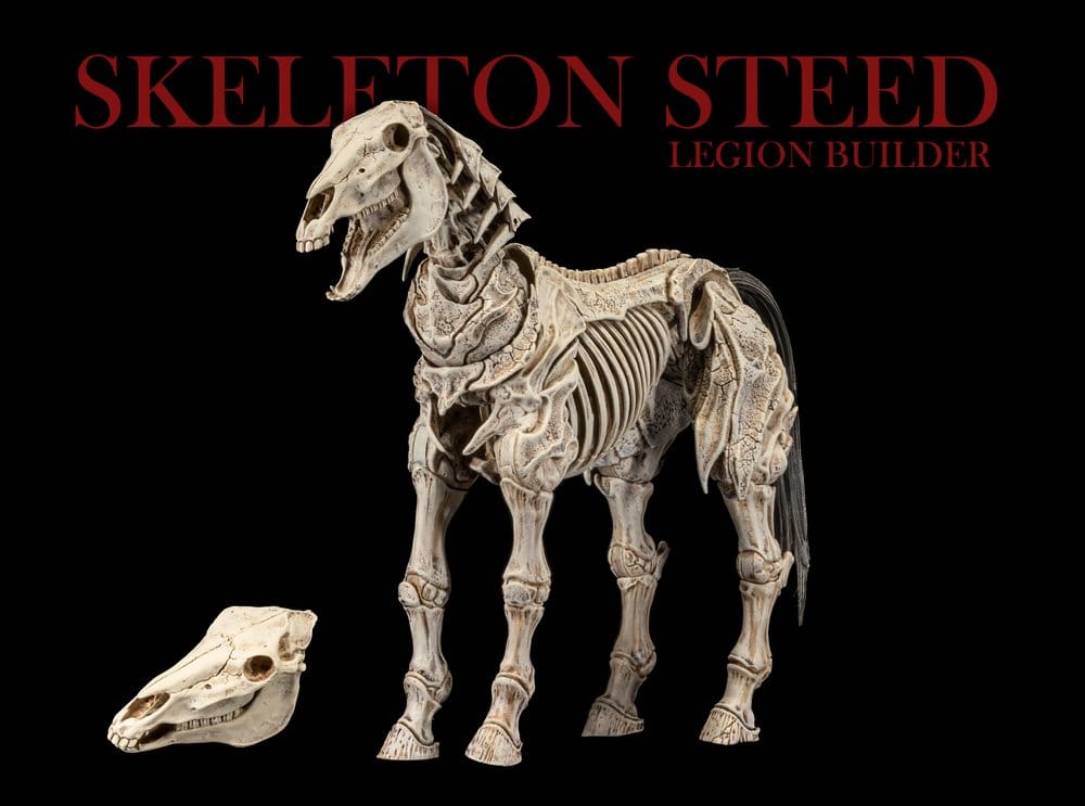 x_fhtd-skstlebu Mythic Legions: Reinforcement 3 Action Figure Skeleton Steed Legion Builder - immagine 1