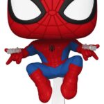 Marvel POP! Comics Vinyl Figure Web Spider-Man (Swinging) Exclusive 9 cm