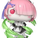 Re:Zero POP! Plus Vinyl Figure Ram (Wind Magic) (Glow) Exclusive 9 cm