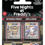 Five Nights at Freddy's Bitty POP! Vinyl Figure 2-Pack Withered Freddy & Sun & Moon 2 cm