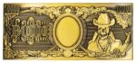 One Piece Replica 10,000 World Berry Metal Banknote 6 x 15 cm