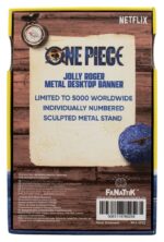 One Piece Replica Straw Hat Pirates Metal Banner 11 x 6 cm - immagine 6
