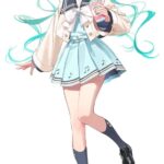 Hatsune Miku Sweet School Life PVC Figure Pure Version 18 cm