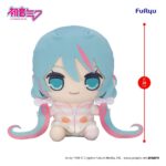 Hatsune Miku Kyurumaru Big Plush Figure Rabbit Ear Hood Pajama 28 cm - immagine 2