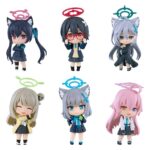 Blue Archive Nendoroid Surprise Mini Figures Blind Box Assortment (6)