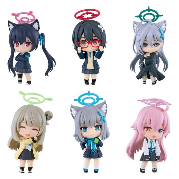 Blue Archive Nendoroid Surprise Mini Figures Blind Box Assortment (6)