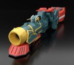 The Brave Express Might Gaine The Gattai Action Figure Might Gunner + Perfect Option Set 20 cm - immagine 6