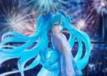 Character Vocal Series 01: Hatsune Miku PVC Figure 1/7 Music & Fire Works Ver. 23 cm - immagine 3