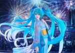 Character Vocal Series 01: Hatsune Miku PVC Figure 1/7 Music & Fire Works Ver. 23 cm - immagine 6