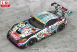 Hatsune Miku GT Project Vehicle 1/64 Good Smile Hatsune Miku AMG 2016 Super GT Ver. 7 cm - immagine 2