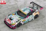 Hatsune Miku GT Project Vehicle 1/64 Good Smile Hatsune Miku AMG 2017 Super GT Ver. 7 cm - immagine 2