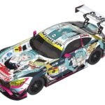 Hatsune Miku GT Project Vehicle 1/64 Good Smile Hatsune Miku AMG 2018 SUPER GT Ver. 7 cm