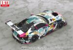 Hatsune Miku GT Project Vehicle 1/64 Good Smile Hatsune Miku AMG 2018 SUPER GT Ver. 7 cm - immagine 3