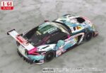 Hatsune Miku GT Project Vehicle 1/64 Good Smile Hatsune Miku AMG 2019 SUPER GT Ver. 7 cm - immagine 3