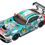 Hatsune Miku GT Project Vehicle 1/64 AMG 2023 Season Opening Ver. 7 cm