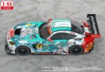 Hatsune Miku GT Project Vehicle 1/64 AMG 2023 Season Opening Ver. 7 cm - immagine 4