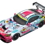 Hatsune Miku GT Project Vehicle 1/64 AMG 2024 Season Opening Ver. 7 cm