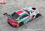 Hatsune Miku GT Project Vehicle 1/64 AMG 2024 Season Opening Ver. 7 cm - immagine 3