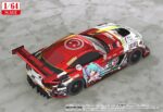 Hatsune Miku GT Project Vehicle 1/64 Mercedes-AMG Team Good Smile 2019 Suzuka 10 Hours Ver. 7 cm - immagine 3