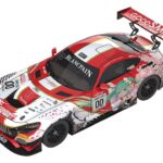 Hatsune Miku GT Project Vehicle 1/64 AMG 2017 SPA24H Ver. 7 cm
