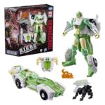 Transformers Generations War for Cybertron: Siege Deluxe Class Action Figure WFC-S15 Autobot Greenlight & Battle Masters Dazzlestrike 14 cm - immagine 3