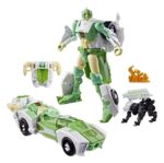 Transformers Generations War for Cybertron: Siege Deluxe Class Action Figure WFC-S15 Autobot Greenlight & Battle Masters Dazzlestrike 14 cm - immagine 5