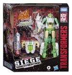 Transformers Generations War for Cybertron: Siege Deluxe Class Action Figure WFC-S15 Autobot Greenlight & Battle Masters Dazzlestrike 14 cm - immagine 6