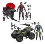 G.I. Joe Classified Series Action Figure & Vehicle Set Snake Eyes & Varmint ATV vs. Stealth Viper & Cobra Stealth Flight Pod (Trubble Bubble) 15 cm - immagine 5