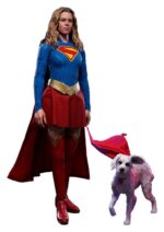 DC Comics Movie Masterpiece Action Figure Set Supergirl & Krypto 28 cm