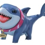 Marvel Rivals Videogame Masterpiece Series Action Figure Jeff the Land Shark 11 cm