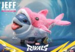 Marvel Rivals Videogame Masterpiece Series Action Figure Jeff the Land Shark (Deluxe Version) 11 cm - immagine 3