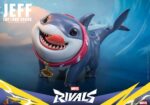 Marvel Rivals Videogame Masterpiece Series Action Figure Jeff the Land Shark 11 cm - immagine 4