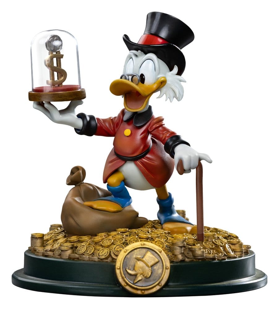 x_is33738 Duck Tales Art Scale Statue 1/10 Uncle Scrooge McDuck 17 cm - immagine 1