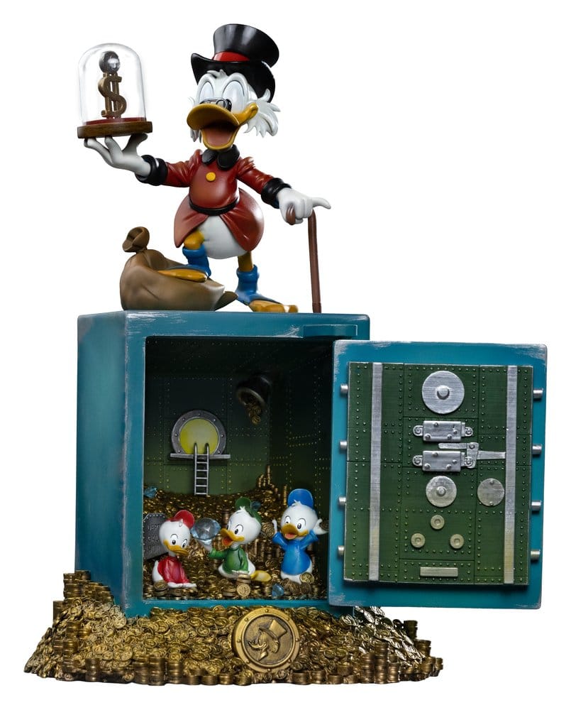 x_is33740 Duck Tales Art Scale Statue 1/10 Uncle Scrooge McDuck and Nephews 30 cm - immagine 1