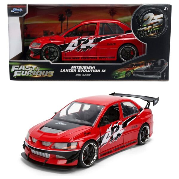 Fast & Furious Diecast Vehicle 1:24 2006 Mitsubishi Lancer 19 cm