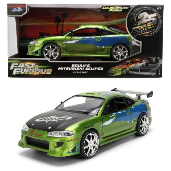 Fast & Furious Diecast Vehicle 1:24 Anniversary Mitsubishi 19 cm