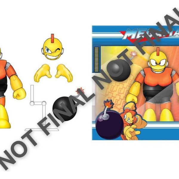 Mega Man Action Figure Bomb Man 13 cm