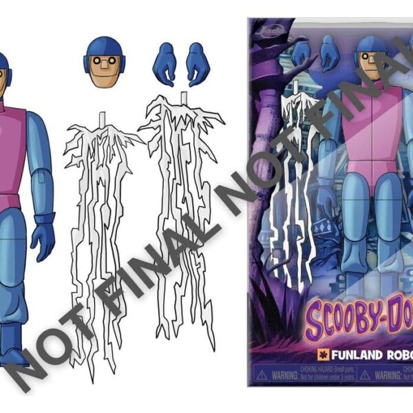 Scooby Doo Action Figure Funland Robot 16 cm