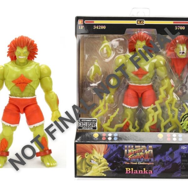 Street Fighter Action Figure II Blanka GID 19 cm