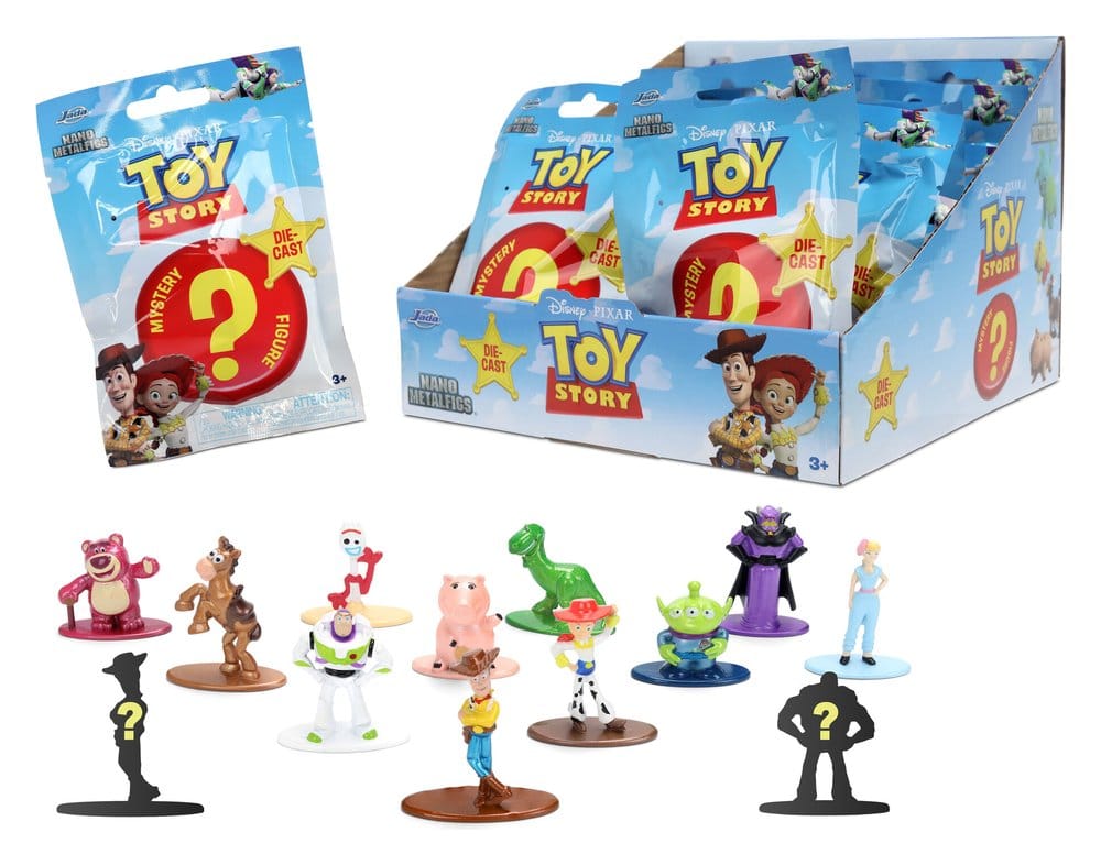 x_jada9337015314r00 Toy Story Nanofigs Mini Figures Blind Box Display (24) - immagine 1