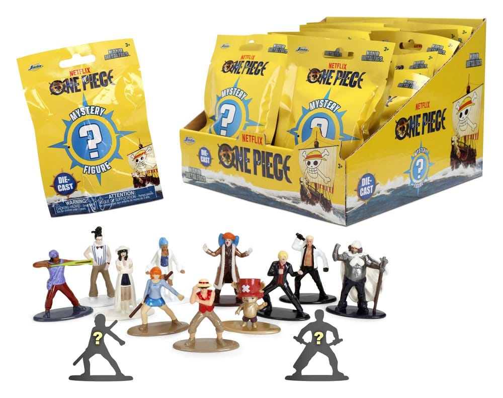 x_jada9337285314r00 One Piece Nano Metalfigs Mini Figures Blind Pack 5 cm Display (24) - immagine 1