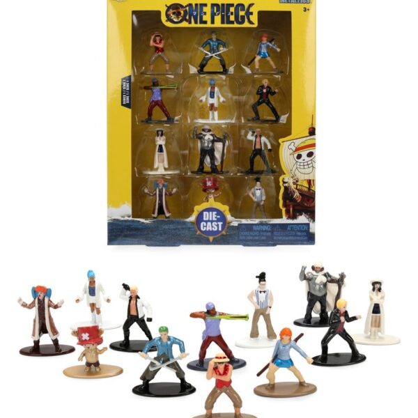 One Piece Nano Metalfigs Mini Figures 12-Pack Assortment (12)