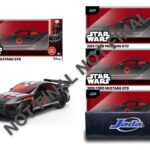 Star Wars Diecast Model 1:32 Darth Vader 2005 Ford Mustang GTD Assortment (6)