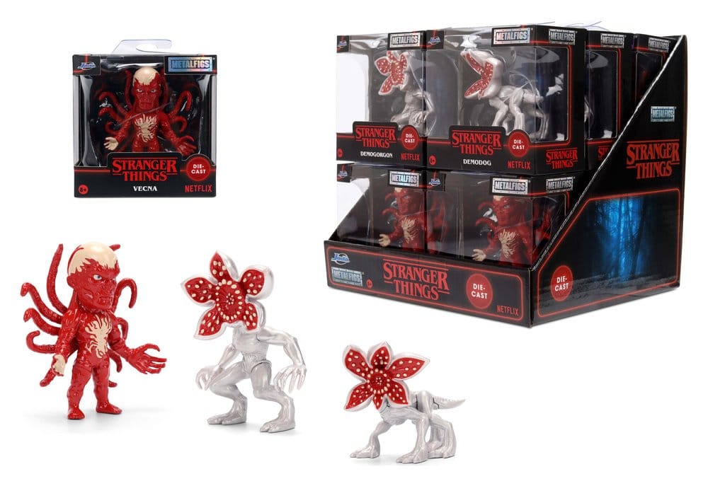x_jada9385328300w01 Stranger Things Mini Figures Wave 1 6 cm Display (12) - immagine 1