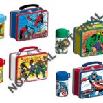 Marvel Lunch Time Collectibles Mini Figures 6 cm Display (12)