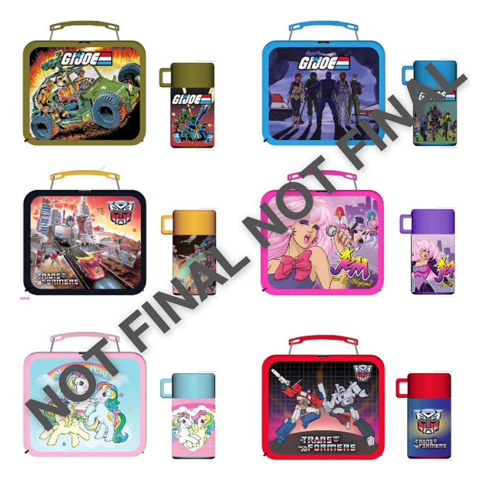 x_jada9385499300w10 Hasbro Lunch Time Collectibles Mini Figures 6 cm Display (12) - immagine 1
