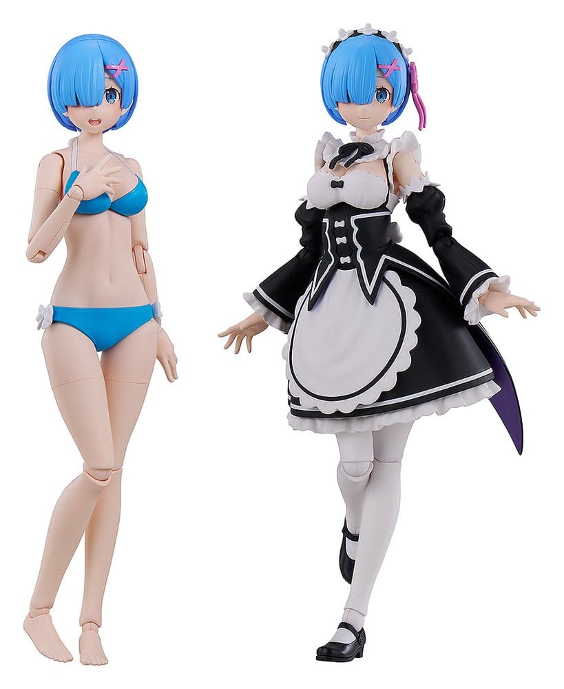 x_kad69818 Re:ZERO -Starting Life in Another World- Kadokawa Plastic Model Series Plastic Model Kit Rem DX Ver. 16 cm - immagine 1