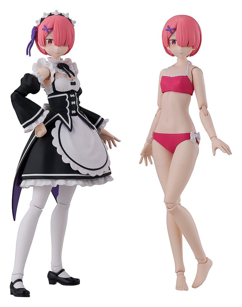 x_kad69820 Re:ZERO -Starting Life in Another World- Kadokawa Plastic Model Series Plastic Model Kit Ram DX Ver. 16 cm - immagine 1